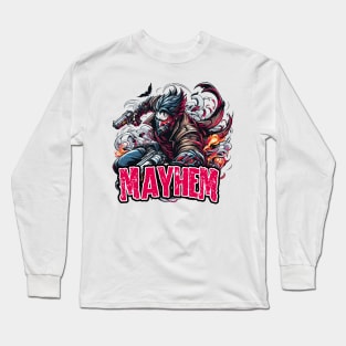 Dark and Deadly Mayhem Long Sleeve T-Shirt